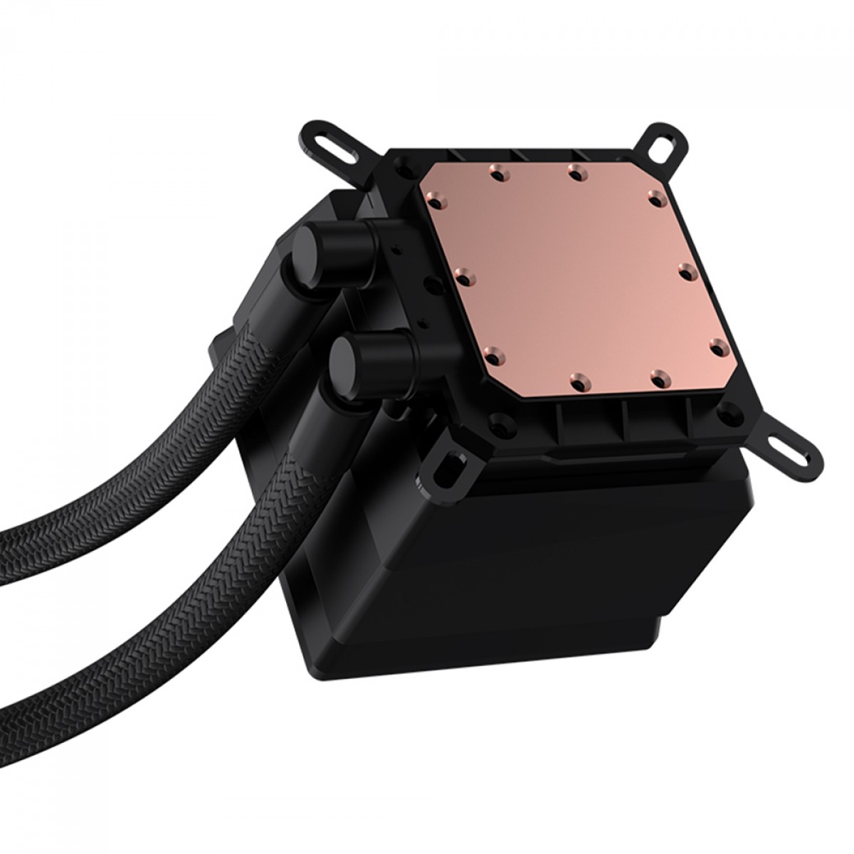 Water Cooler Round5 Notus Black, ARGB, 360mm, Com Display LCD, Intel-AMD, PWM, Preto, R5-WC-NOTUS-360B-2229