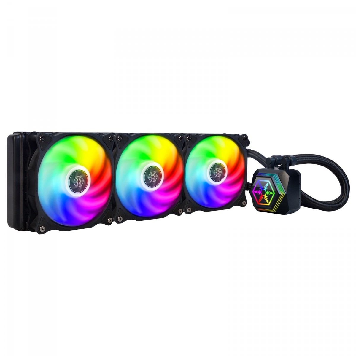 Water Cooler SilverStone PF360-ARGB, 360mm, Intel-AMD, SST-PF360-ARGB-V2