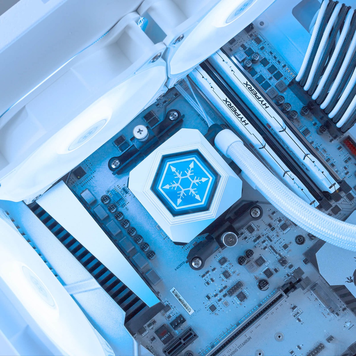 Water Cooler SilverStone PF360W-ARGB-V2, White, 360mm, Intel-AMD, SST-PF360W-ARGB-V2