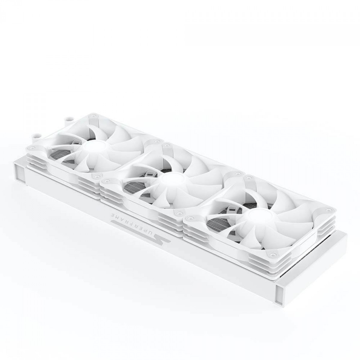 Water Cooler SuperFrame ISENGARD, ARGB, 360mm, Intel-AMD, Controladora, White, SF-W360W