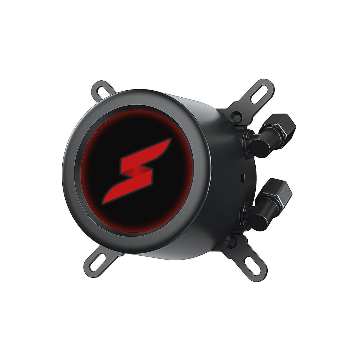 Water Cooler SuperFrame ISENGARD MAGIC, 240mm, Bomba Infinit, Display LCD Customizável, ARGB, Intel-AMD, Black, SF-W240-MB