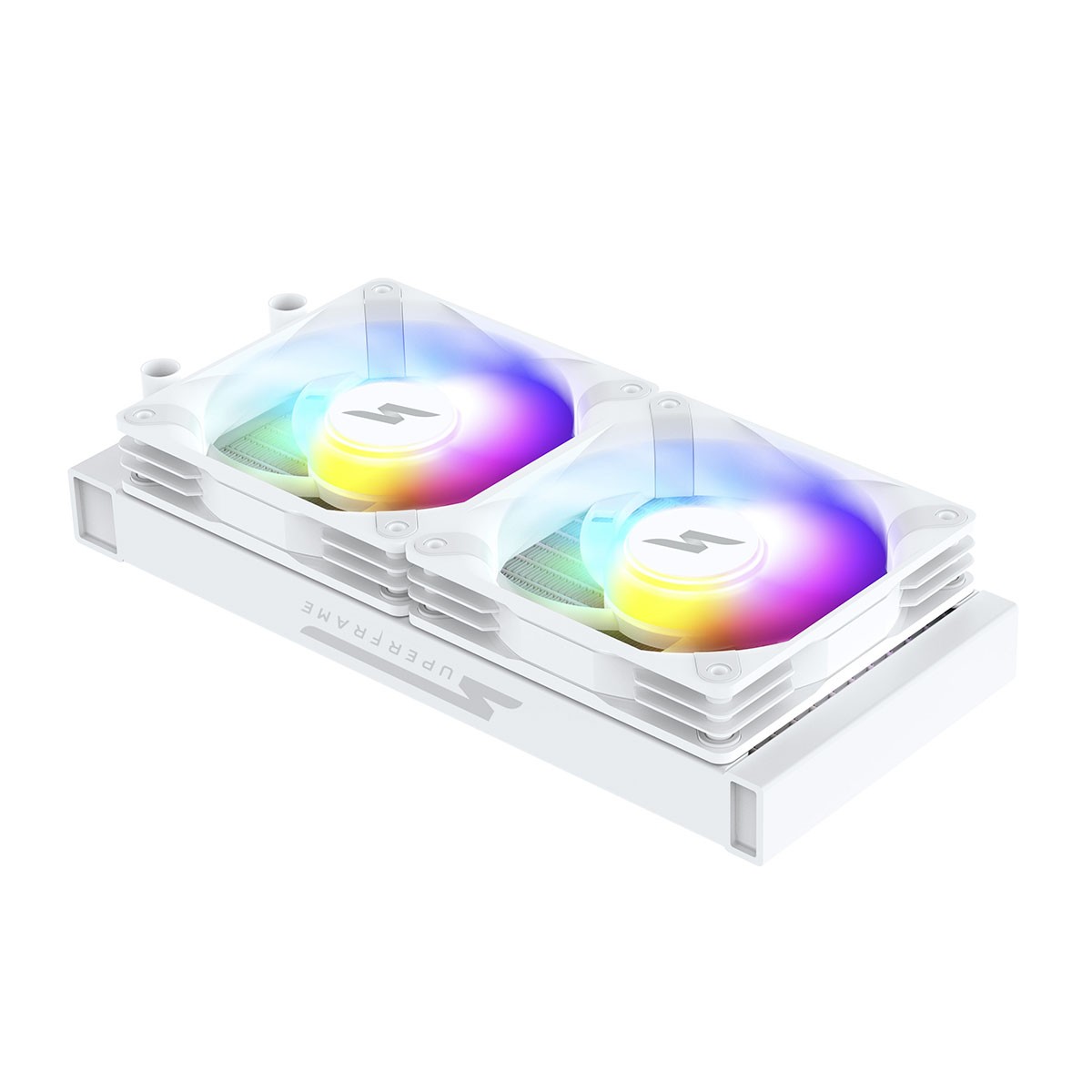 Water Cooler SuperFrame ISENGARD SMART, ARGB, 240mm, Intel-AMD, Controladora, White, SF-W240W-S