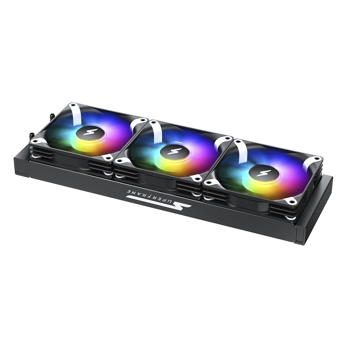 Water Cooler SuperFrame ISENGARD SMART, ARGB, 360mm, Intel-AMD, Controladora, Black, SF-W360B-S