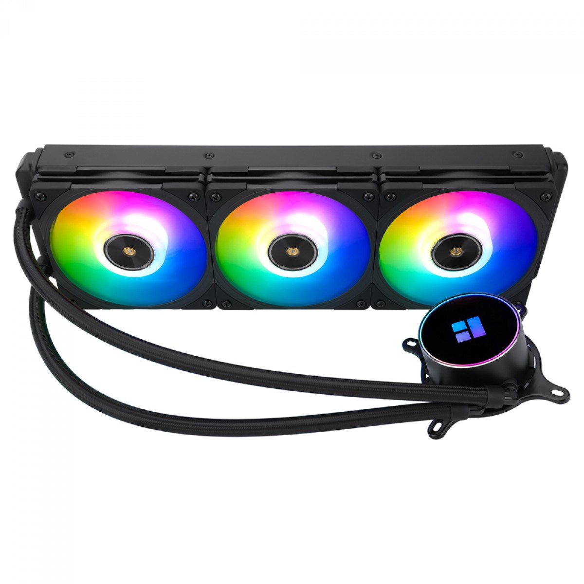 Water Cooler Thermalright Frozen Fusion 360 Black, 360mm, ARGB, Intel/AMD, Preto