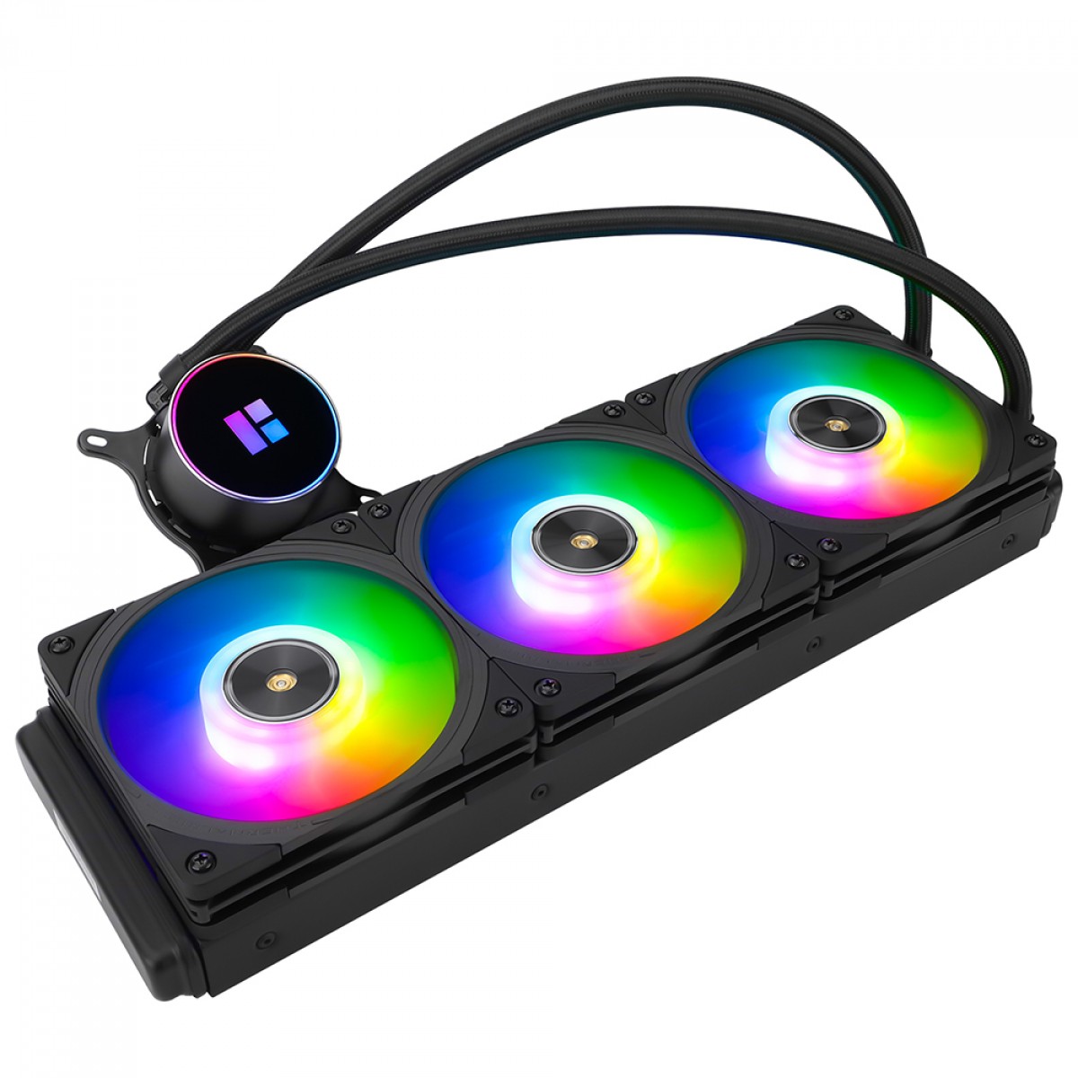 Water Cooler Thermalright Frozen Fusion 360 Black, 360mm, ARGB, Intel/AMD, Preto