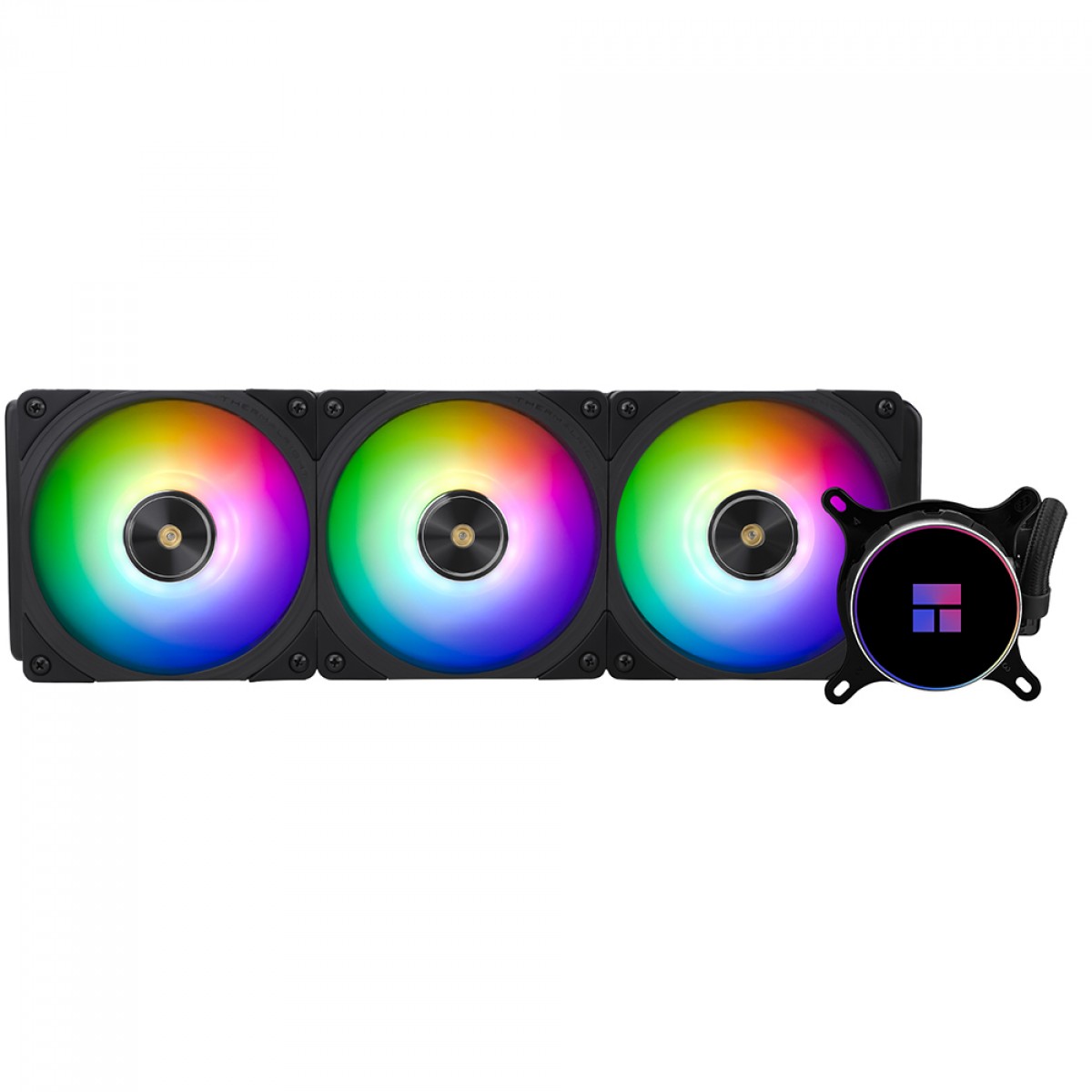Water Cooler Thermalright Frozen Fusion 360 Black, 360mm, ARGB, Intel/AMD, Preto