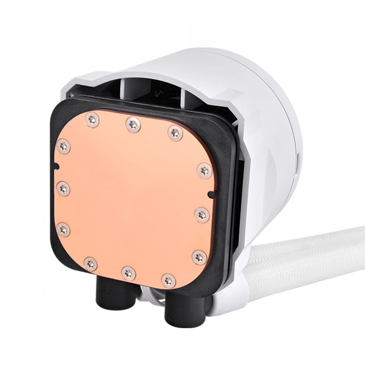 Water Cooler Thermaltake TH240 V2 Ultra EX Snow, ARGB, Display LCD, 240mm, Intel-AMD, Branco, CL-W425-PL12SW-A - Open Box