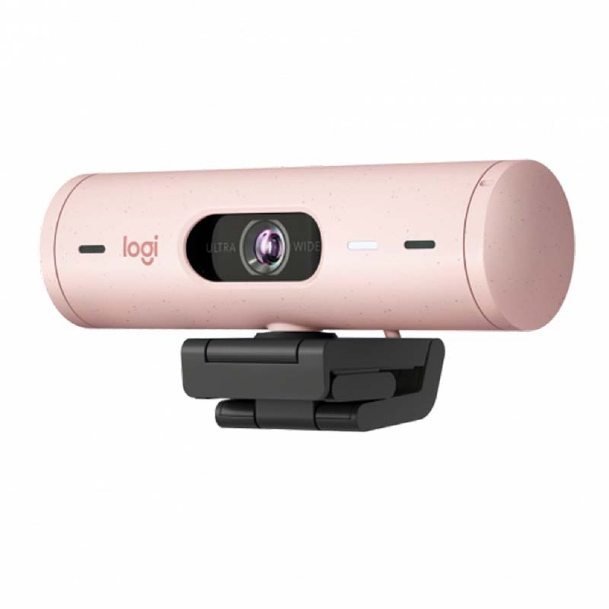 Webcam Logitech Brio 500, Full HD 1080P, 30 FPS, USB-C, Rosa, 960-001418