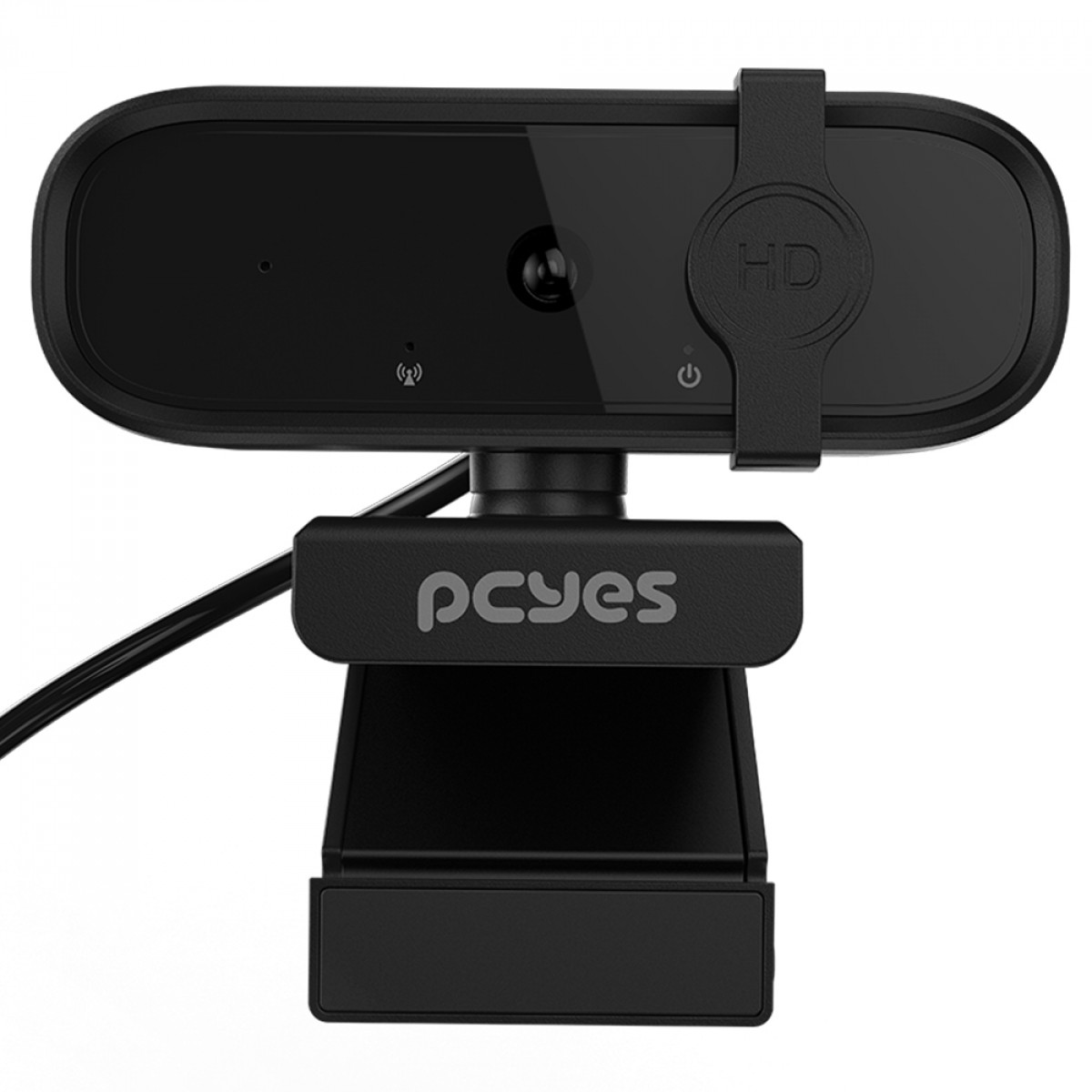 Webcam PCYES RAZA FHD-AF01, Full HD, 60 FPS, USB, Com Microfone, Preto, RZFHDAF01