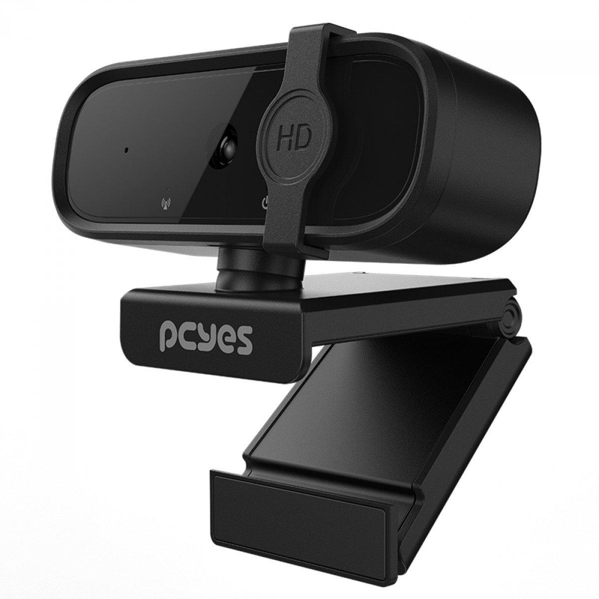 Webcam PCYES RAZA FHD-AF01, Full HD, 60 FPS, USB, Com Microfone, Preto, RZFHDAF01