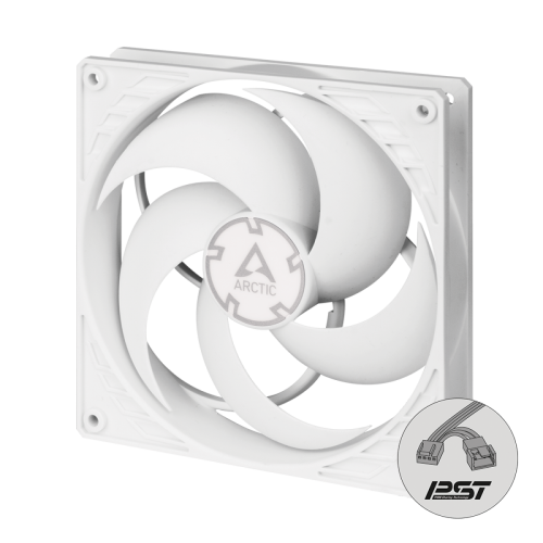 Cooler para Gabinete Artic P14 PWM PST, 140mm, White, ACFAN00197A - Open Box