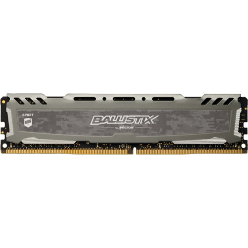 Memória DDR4 Crucial Ballistix Sport Lt, 16GB 3000MHz, Grey, BLS16G4D30BESB