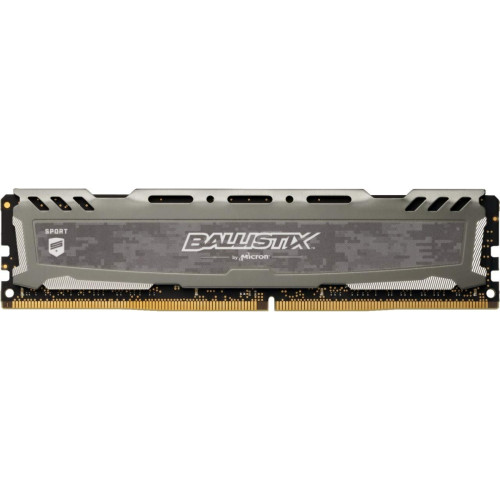 Memória DDR4 Crucial Ballistix Sport Lt, 16GB 3200MHz, Grey, BLS16G4D32AESB