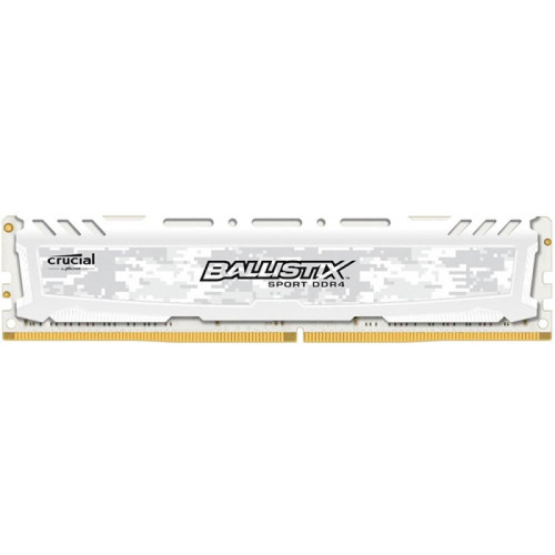 Memória DDR4 Crucial Ballistix Sport Lt, 16GB 2400MHz, White, BLS16G4D240FSC