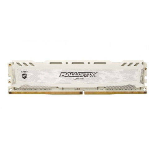 Memória DDR4 Crucial Ballistix Sport LT, 8GB 2400MHz, White, BLS8G4D240FSC