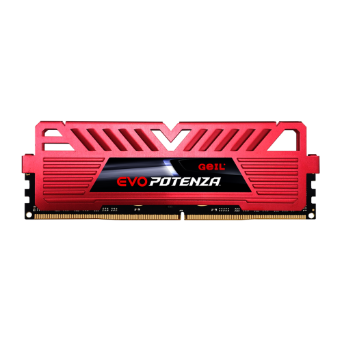 Memória DDR4 Geil Evo Potenza, 16GB, 3200MHz, Red, GAPR416GB3200C16BSC
