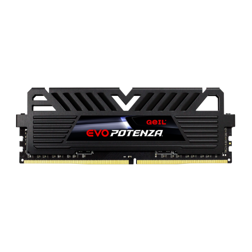 Memória DDR4 Geil Evo Potenza, 8GB, 2400MHz, Black, GAPB48GB2400C17SC
