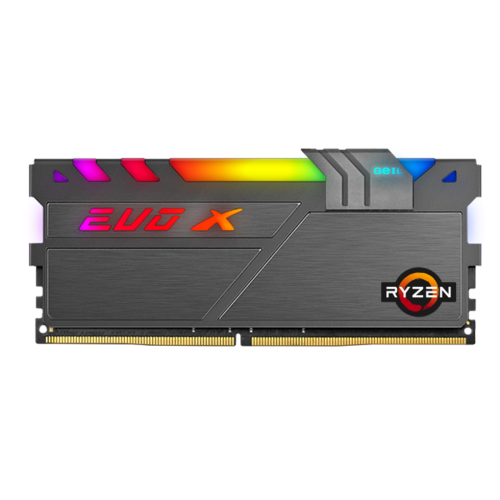 Memória DDR4 Geil EVO X II RGB Sync, Edição AMD, 8GB, 3200MHz, GAEXSY48GB3200C16BSC
