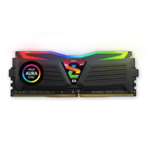 Memória DDR4 Geil Super Luce RGB, 8GB, 3200MHz, GALS48GB3200C16BSC