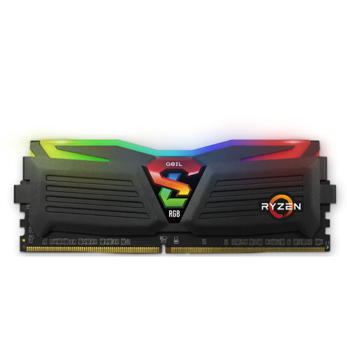 Memória DDR4 Geil Super Luce, RGB, 8GB 3000MHZ, GLS48GB3000C16ASC