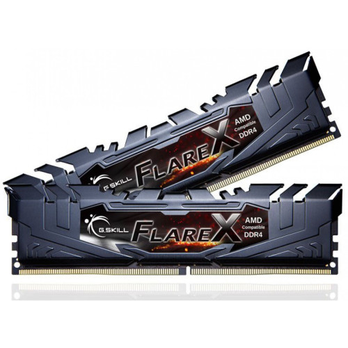 Memória DDR4 G.Skill Flare X, 16GB (2x8GB) 3200MHz, F4-3200C16D-16GFX