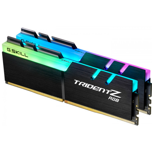 Memória DDR4 G.Skill Trident Z RGB, 16GB (2X8GB) 3000MHz, F4-3000C14D-16GTZR