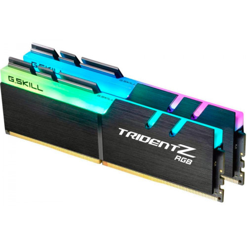 Memória DDR4 G.Skill Trident Z, RGB, 16GB (2x8GB) 3000MHz, F4-3000C15D-16GTZR