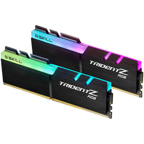 Memória DDR4 G.Skill Trident Z, RGB, 16GB (2x8GB) 3000MHz, F4-3000C16D-16GTZR