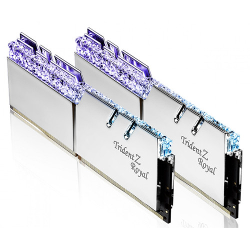 Memória DDR4 G.Skill Trident Z Royal, 16GB (2X8GB) 3200MHz, F4-3200C16D-16GTRS