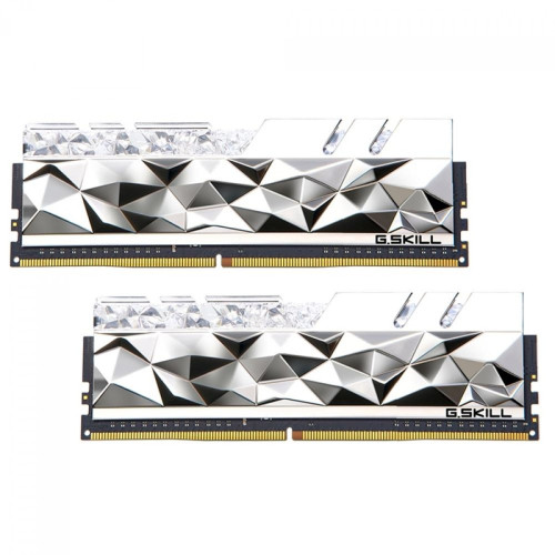 Memória DDR4 G.Skill Trident Z Royal Elite, Silver RGB, 16GB (2x8GB) 4800MHz, F4-4800C19D-16GTESC