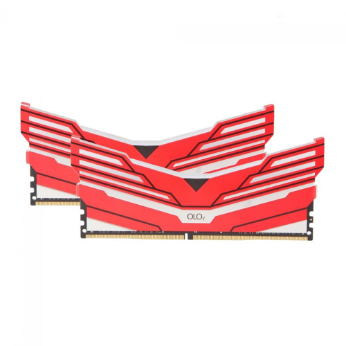 Memória DDR4 OLOy WarHawk Red, 16GB (2x8GB), 3000MHZ, RGB, MD4U083016BCDA - IMP