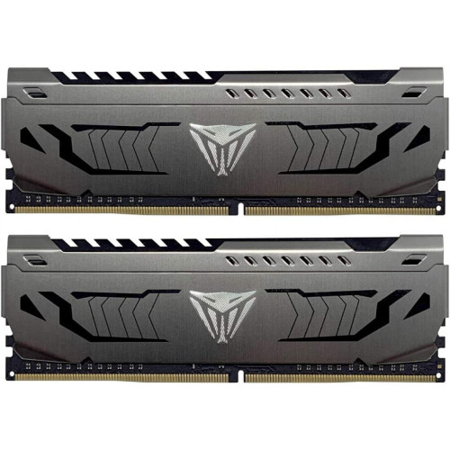 Memória DDR4 Patriot Viper Steel, 16GB (2x8GB) 3600MHz, Gray, PVS416G360C8K