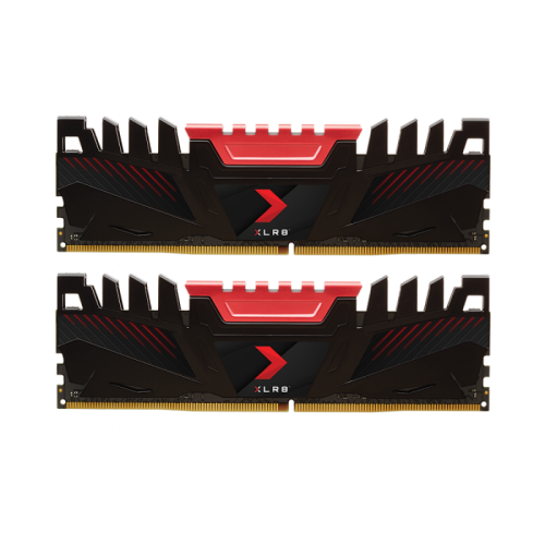 Memória DDR4 PNY XLR8 Gaming, 16GB (2x8GB), 2666MHZ, MD16GK2D4266616XR