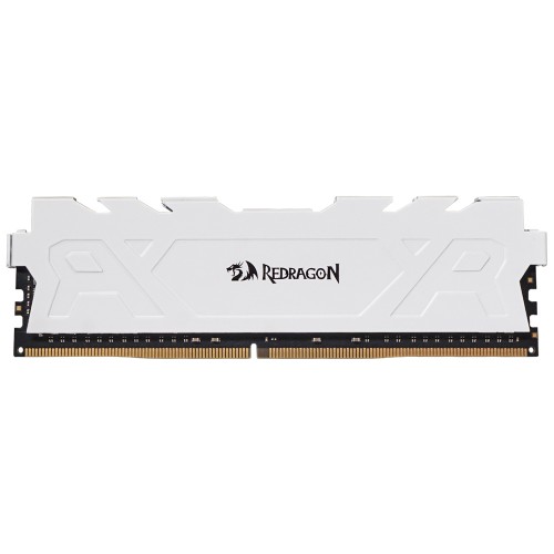 Memória DDR4 Redragon Rage, 16GB, 3200Mhz, Branco, GM-712