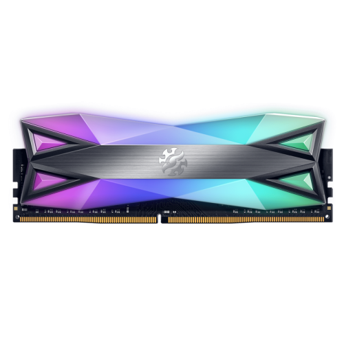 Memória DDR4 XPG Spectrix D60, 16GB (1x16GB), 3000Mhz, RGB, Gray, AX4U300016G16A-ST60