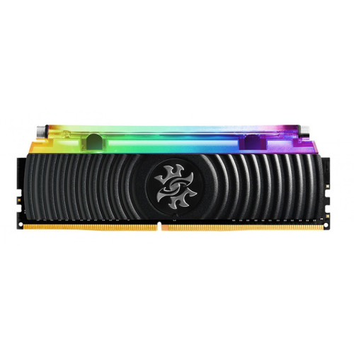 Memória DDR4 XPG Spectrix D80, 8GB, 3200Mhz, CL16, RGB, Black, AX4U320038G16-SB80