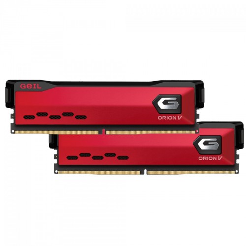 Memória DDR5 Geil Orion V, 32GB (2x16GB), 5600MHz, Red, GVR532GB5600C38ADC