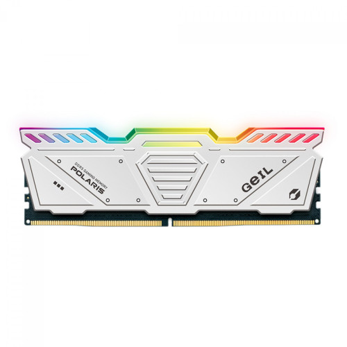 Memória DDR5 Geil Polaris RGB, 32GB 4800MHz, WHITE, GOSW532GB4800C40SC