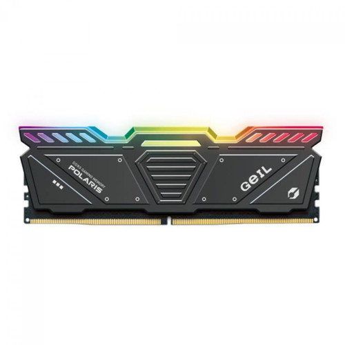 Memória DDR5 Geil Polaris RGB, 8GB 4800MHz, Gray, GOSG58GB4800C40SC