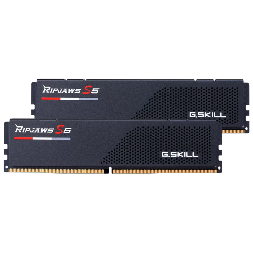 Memória DDR5 G.Skill Ripjaws S5, 32GB (2x16GB), 5200MHz, Black, F5-5200J4040A16GX2-RS5K