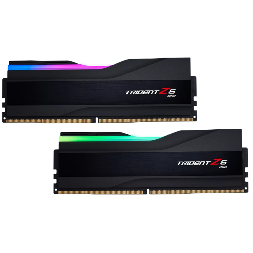 Memória DDR5 G.Skill Trident Z5 RGB, 32GB (2x16GB), 5200MHz, Black, F5-5200J4040A16GX2-TZ5RK