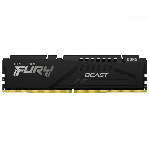Memória DDR5 Kingston FURY Beast, 16GB, 6000MHz, EXPO, Black, KF560C30BBE-16