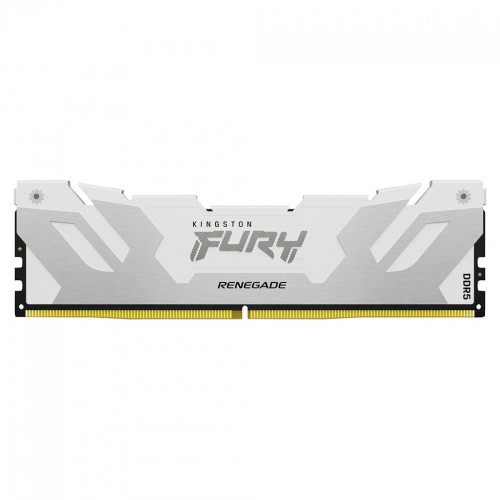 Memória DDR5 Kingston Fury Renegade, 16GB, 7600MHz, White, KF576C38RW-16