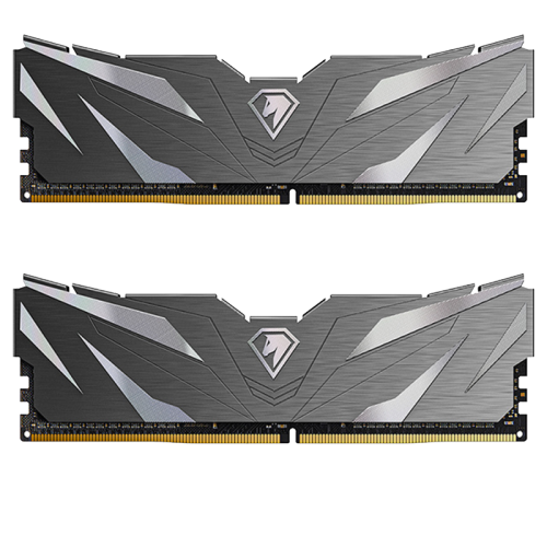 Memória DDR5 Netac Shadow II, 32GB (2x16GB), 4800MHz, Black, NTSWD5P48DP-32K