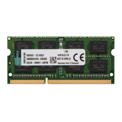 Memória para Notebook DDR3 Kingston, 8GB 1600Mhz - Terabyte