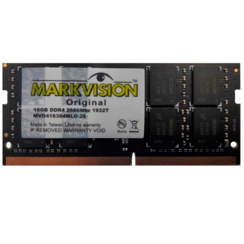 Memória P/ Notebook DDR4 Markvision 16GB 2666Mhz