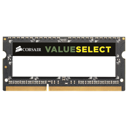 Memória para Notebook DDR3 Corsair Value Select, 4GB, 1600MHz, Black, CMSO4GX3M1A1600C11