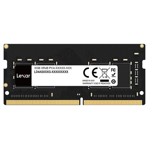 Memória Para Notebook DDR4 Lexar, 8GB, 3200Mhz, Black, LD4AS008G-B3200GSST
