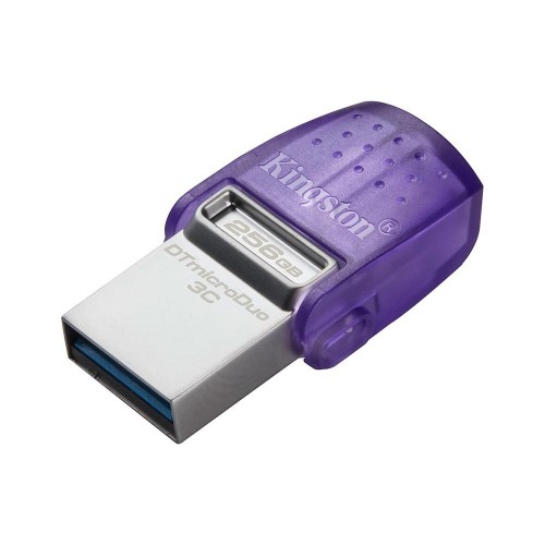 Pendrive Kingston DataTraveler MicroDuo 3C, 256GB, USB-A e Tipo-C, DTDUO3CG3/256GB