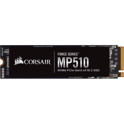 SSD Corsair Force MP510, 480GB, M.2 2280, NVMe, Leitura 3480MBs Gravação 2000MBs, CSSD-F480GBMP510